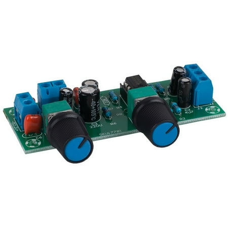 Electronic Parts Parts Express 320-671 Variable Low Pass Filter Electronic Subwoofer Crossover Preamp Board with Gain Control ()