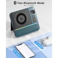 thumbnail image 4 of Reproductor de CD portátil MONODEAL Bluetooth con luz RGB y control remoto, 4 of 9