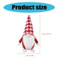 thumbnail image 3 of ZPAQI Holiday Stocking Hanger Multiple Plush Ornament for Christmas Tree Decoration, 3 of 19
