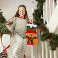 thumbnail image 4 of Decoraciones navideñas, adornos navideños, regalos de Navidad, decoraciones para calcetines navideños, regalos de Papá Noel, bolsa de regalo, calcetines navideños para niños con dulces, calcetines nav, 4 of 6