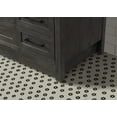 thumbnail image 3 of Ari Kitchen & Bath Huntington 42" Solid Wood Bathroom Vanity in Weathered Gray, 3 of 9