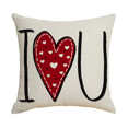 thumbnail image 2 of Valentines Day Love Heart Pillow Covers 18X18 Inches Set Of 4, I Love You Heart Pattern Decorative Throw Pillow Cases, Valentine Decorations For Home, Bedroom, Living Room &, 2 of 7