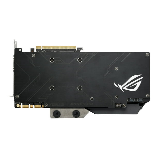 ASUS ROG-POSEIDON-GTX1080TI-P11G-GAMING - Edition - graphics card - GF GTX 1080 Ti - GDDR5X - PCIe x16 - DVI, 2 x HDMI, 2 x DisplayPort - Walmart.com