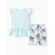 thumbnail image 2 of Conjunto de ropa Disney Minnie Mouse con unicornio para niñas de 6 a 9 m, 2 of 9