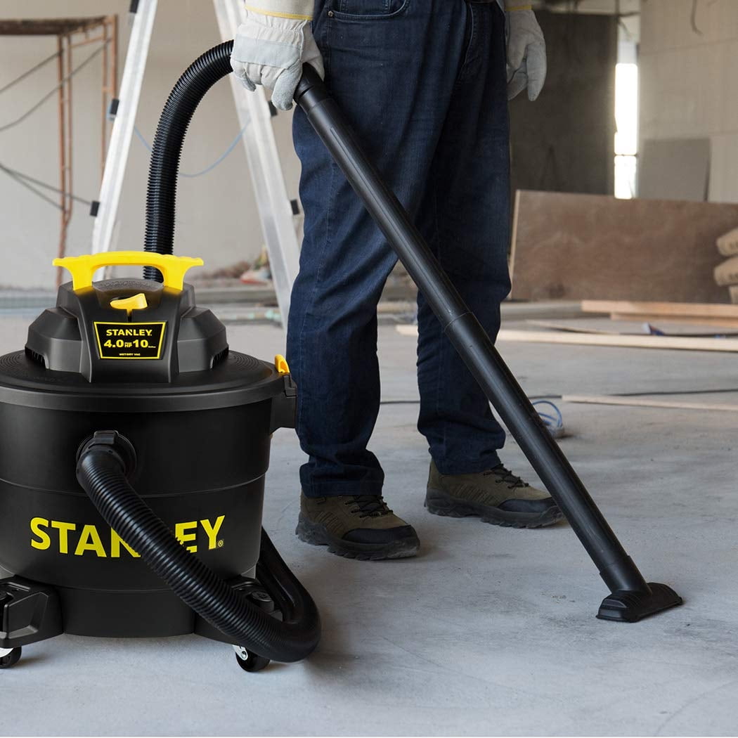 Stanley SL18191P Heavy Duty Portable 10 Gallon Wet Dry Shop Vacuum Cleaner