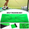 thumbnail image 3 of Tapete de entrenamiento de golf, tapete de entrenamiento para práctica de mini golf, ayuda para el entrenamiento, alfombra de ayuda para entrenamiento de putt y chipping de golf, 3 of 5