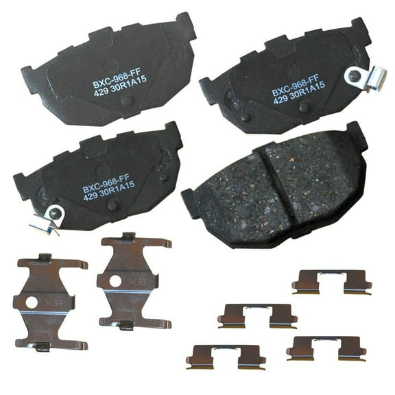 Bendix Brakes Disc Brake Pad Set Fits select: 1997-2006 HYUNDAI ELANTRA, 2006-2009 KIA SPECTRA