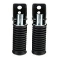 thumbnail image 1 of Speravity 1 par de pedales universales para estribos de pasajero trasero de motocicleta, reposapiés de aluminio, reemplazo de Pedal para Accesorios para motos, 1 of 6