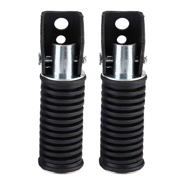 Speravity 1 par de pedales universales para estribos de pasajero trasero de motocicleta, reposapiés de aluminio, reemplazo de Pedal para Accesorios para motos