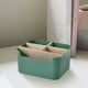thumbnail image 4 of unbranded Organizador De Escritorio Verde Con Compartimentos Para Almacenamiento Y, 4 of 8