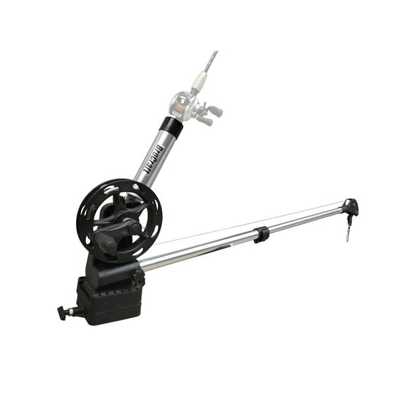 Brocraft Trolling Manual Downrigger with Telescopic Boom and Swivel Base/Boat Manual Downrigger