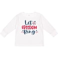 thumbnail image 3 of Inktastic 4th of July Let Freedom Ring with Stars Boys or Girls Long Sleeve Toddler T-Shirt, 3 of 5