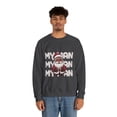 thumbnail image 4 of My Man Santa Unisex Heavy Blend™ Crewneck Sweatshirt, 4 of 7