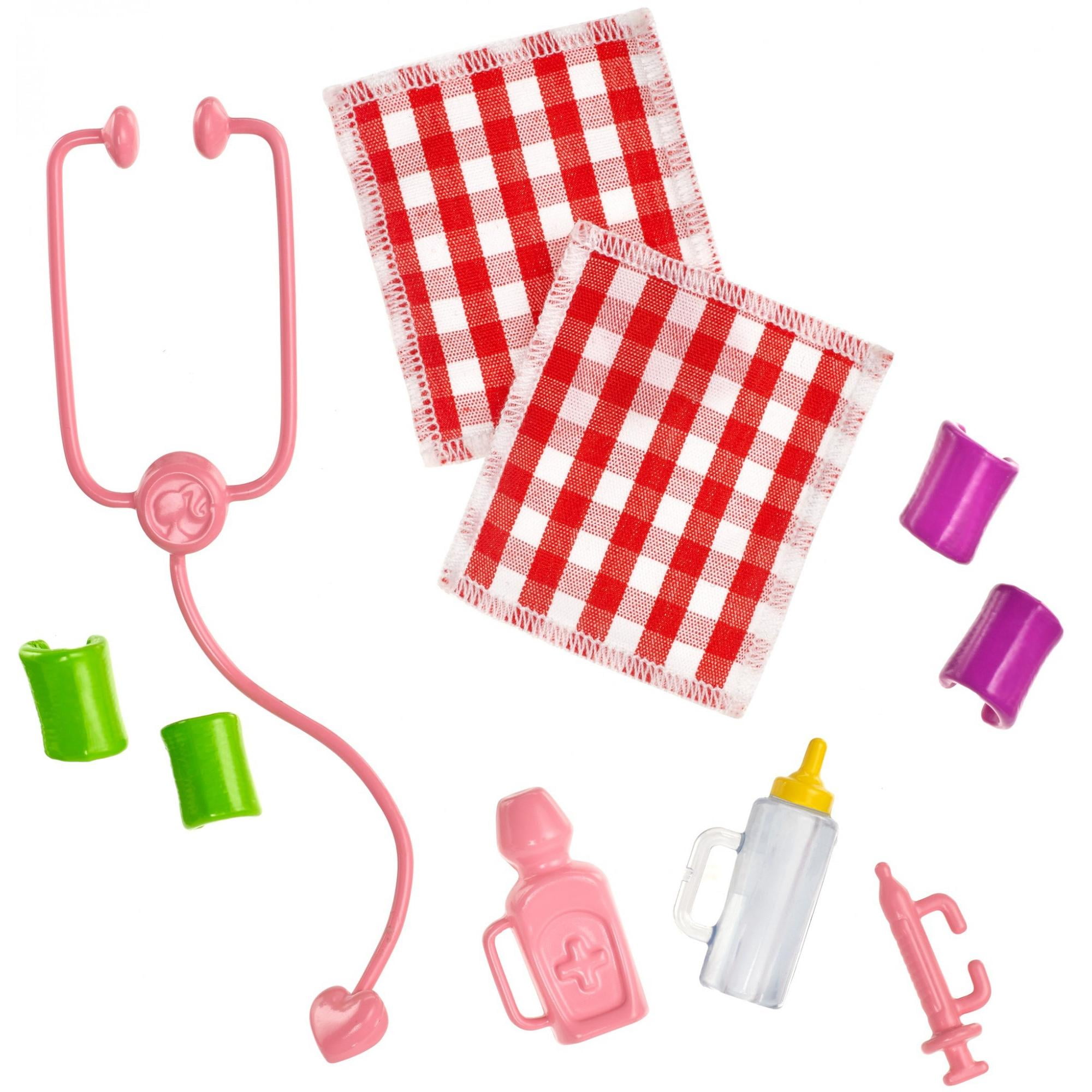barbie farm vet doll playset