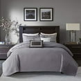 thumbnail image 3 of Madison Park Couvre-Lit Matelassé Rhapsody Ensemble Multi KingCal King, 3 of 5
