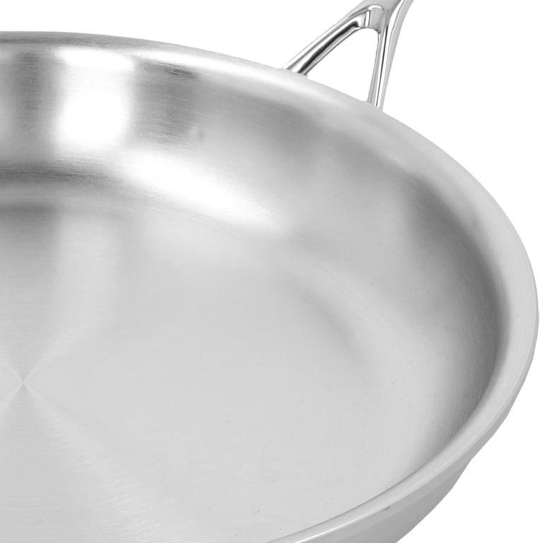 Demeyere Atlantis Proline 7 12.6-inch Stainless Steel Fry Pan with