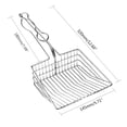 thumbnail image 4 of Heavy-Duty Kitty Metal Scooper, Deep Shovel Long Handle Poop Sifting Durable, Heavy Duty, for Litter Box, 4 of 8