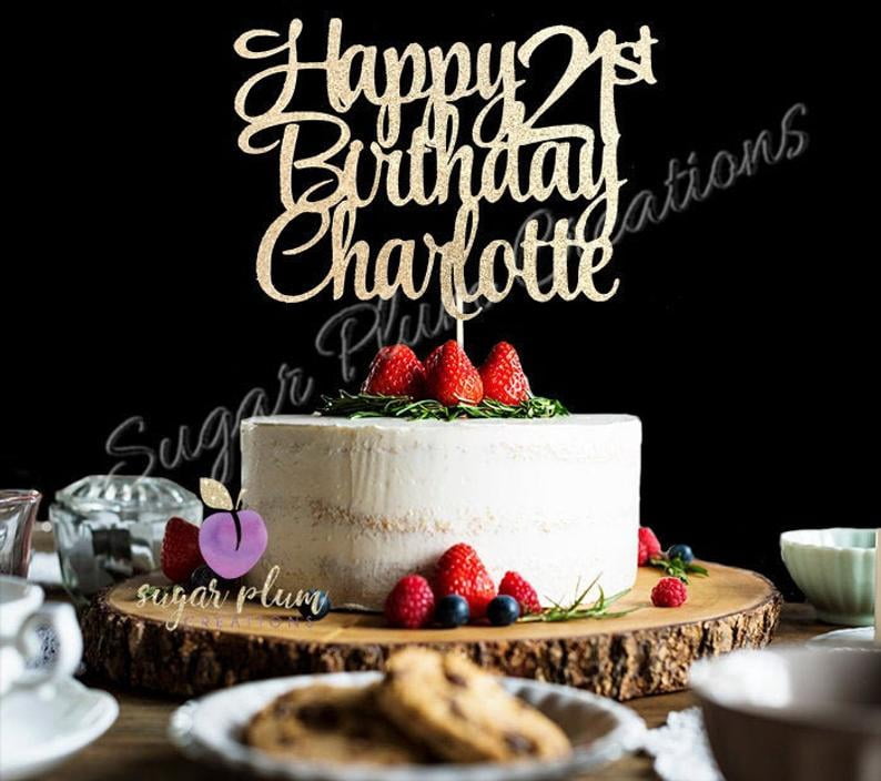 Happy Half Birthday Cake Topper Walmart Com