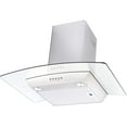 thumbnail image 1 of Blue Ocean 30″ Tempered Glass Stainless Steel Wall Mount Kitchen Range Hood (RH0175), 1 of 7