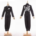 thumbnail image 4 of Demon Slayer Kimono Kamado Tanjirou Cosplay Costume Halloween Anime Uniform Set For Adult Kids V 7 piece set 130, 4 of 5