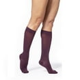 thumbnail image 5 of Sigvaris Style 842 Soft Opaque 20-30 Closed Toe Knee High Compression Stockings Graphite LS Short, 5 of 5