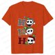 thumbnail image 1 of Camisetas divertidas de estilo navideño para mujer, ropa con estampado de pata de Ho, camisetas de manga corta a la moda, ropa de calle Harajuku Ulzzang, 1 of 5