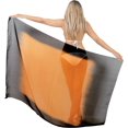 thumbnail image 4 of HAPPY BAY Women's Bikini Wraps Beach Wrap Swimwear Sarong Cover up Skirt Bathing suit Swimsuit Pareo Coverups for Women One Size Solid, Orange, 4 of 4