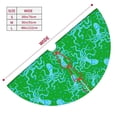 thumbnail image 3 of Lsque Octopus1 Print Christmas Tree Skirt, Tree Skirt with Ties or Velcro, Perfect for Holiday Decorations, Halloween, and New Year-30", 3 of 7