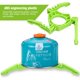 thumbnail image 1 of soporte para tanque de gas ABS para camping, soporte antideslizante para estufa de gas, soporte portátil multiusos para trípode para camping, senderismo, picnic, cocina, 1 of 2