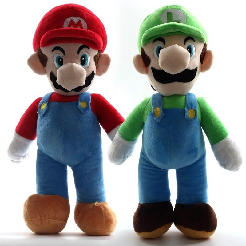 Plush Doll 6 inch Figure Mario & Luigi Baby Toy US Ship 2pcs Super Mario Bros 