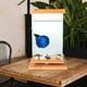 thumbnail image 4 of Pecera Betta de cristal giratoria de , Base de bambú, Mini pecera, decoración, pecera giratoria, accesorios para acuario Yuyangstore Mini acuario de escritorio, 4 of 8
