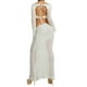 thumbnail image 4 of Txlixc Mujeres 2 piezas de traje de club chaqueta de manga larga + vestido de punto blanco Txlixc moda, 4 of 8