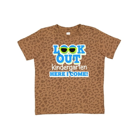 

Inktastic Look out Kindergarten Here I Come Gift Toddler Boy Girl T-Shirt