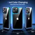 thumbnail image 3 of Funda Meifigno para iPhone 14 Pro 6.1" con Marco de Aluminio a Prueba de Golpes, 3 of 6