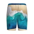 thumbnail image 4 of Rocae Beach for Men's Soft Sleep Pajama Shorts, Waistband and Pockets, 4 of 9