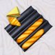 thumbnail image 5 of unbranded Pans for Baking French Bread Black Non Stick Perforated Wave Baker Pan for Home Use, 5 of 6