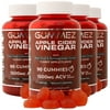 4-Pack - Yum Nutrition Gummez 360ct Total - Apple Cider Vinegar Gummies - ACV Diet & Weight Management