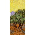 thumbnail image 3 of Van Gogh, Vincent 8x14 Black Modern Framed Museum Art Print Titled - Olive Trees With Yellow Sky And Sun (right), 3 of 5