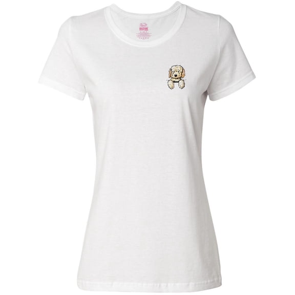 Inktastic Pocket Goldendoodle Women's T-Shirt