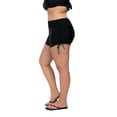thumbnail image 4 of Charmo Womens Plus Size Swim Shorts High Waisted Swimsuit Shorts Boyleg Swim Bottoms, 4 of 5