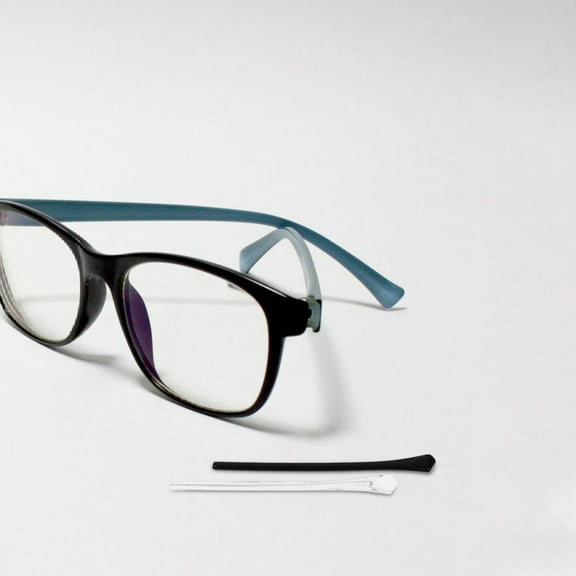 CTIRCHIU 10Pairs Vintage Style Eyeglass Temple Sleeves with Dualcolor Antislip Design