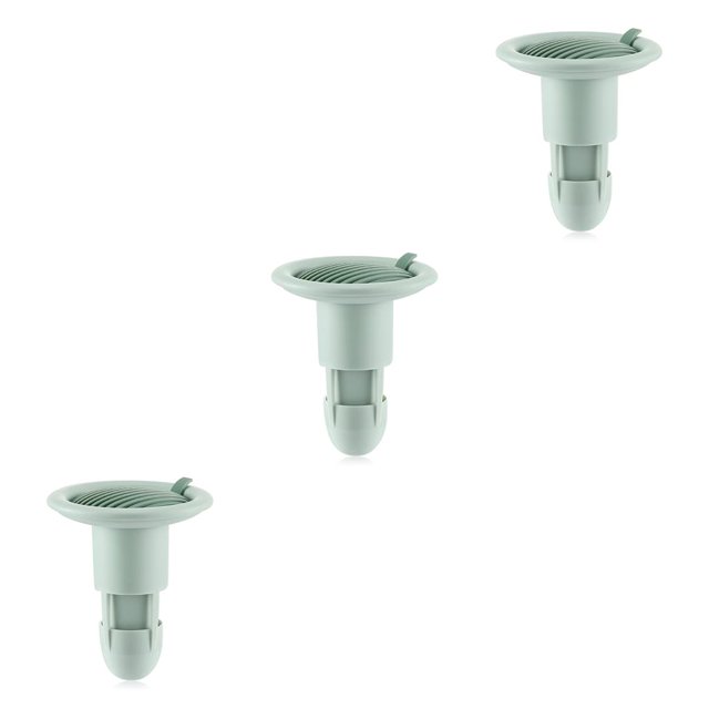 Wosthever Desagüe del suelo del inodoro de la cocina Inserto de alcantarillado de baño Filtro de plástico Prevención de reflujo Colector de Type1 NO1