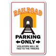 thumbnail image 1 of SignMission D-8-Z-Railroad 8 x 12 in. Décalcomanie de Chemin de Fer - Conducteur Ingénieur Rwu Syndicat Pacific Workers Train, 1 of 1