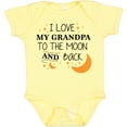 thumbnail image 3 of Inktastic I Love My Grandpa to the Moon and Back Boys or Girls Baby Bodysuit, 3 of 5