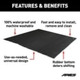 thumbnail image 2 of ARIES 3149-09 Seat Defender 60-Inch Black Waterproof Cargo Blanket Trunk Liner Protector, 2 of 6