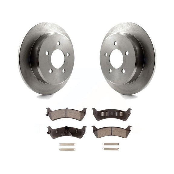 Rear Brake Pad and Rotor Kit - Compatible with 1998 - 2002 Ford Ranger 1999 2000 2001