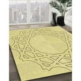 thumbnail image 3 of Ahgly Company Machine Washable Indoor Rectangle Transitional Corn Yellow Area Rugs, 2' x 3', 3 of 7