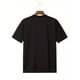 thumbnail image 2 of Men's Black Cotton Graphic T-Shirt - Short Sleeve, Humorous Nipsey Print, 100% Cotton, Casual Summer Tee, Machine Washable, Round Neck, Micro-Elastic Fabric, Casual Sporty Tee, Comfy Tee, 2 of 6