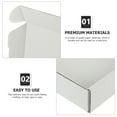 thumbnail image 4 of SHISUYAN 20Pcs Shipping Boxes Corrugated Paper Packing Boxes Express Storage Paper Boxes, 4 of 8