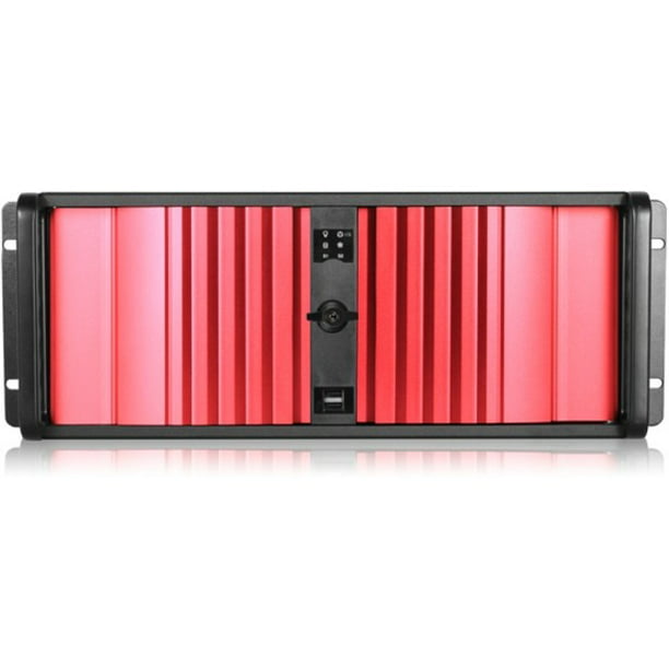 iStarUSA D Storm D-400SEA-RD-T7SA Server Case with Red SEA Bezel 
